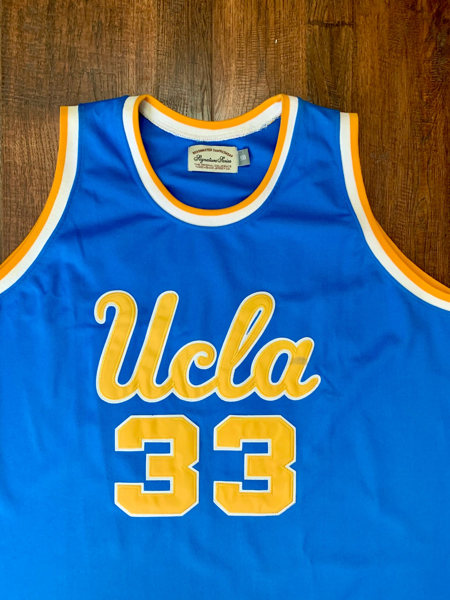 Headmaster Campuswear Signature Series Collegiate Jersey - UCLA Jabar #33