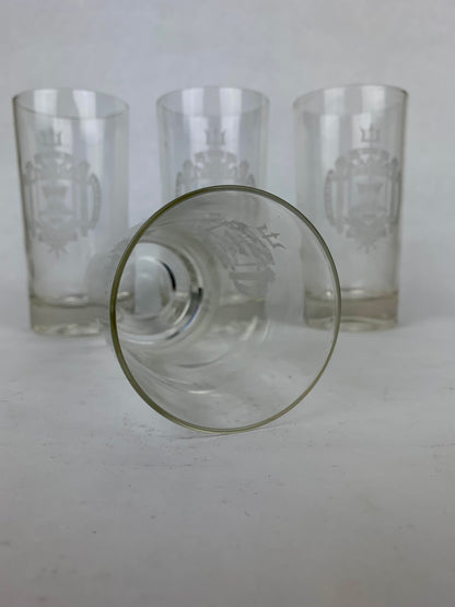 U.S. Naval Academy Crest Highball Glasses - Set of 4