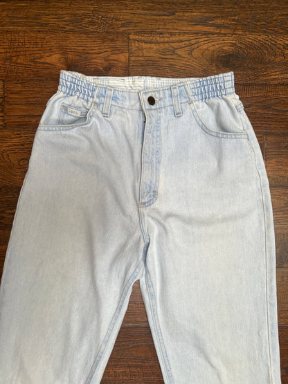 Vintage Clothing - High Waist Jeans - Light Acid Wash - Small - Lee