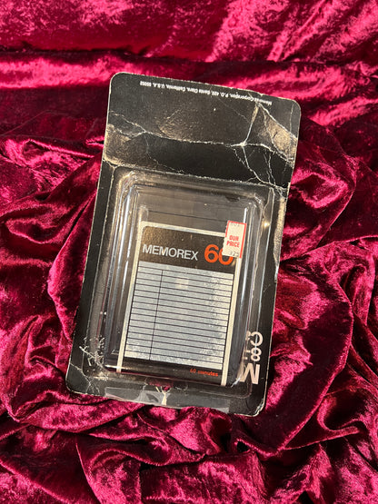 8-Track Tape - Blank - Memorex 60 - New Old Stock