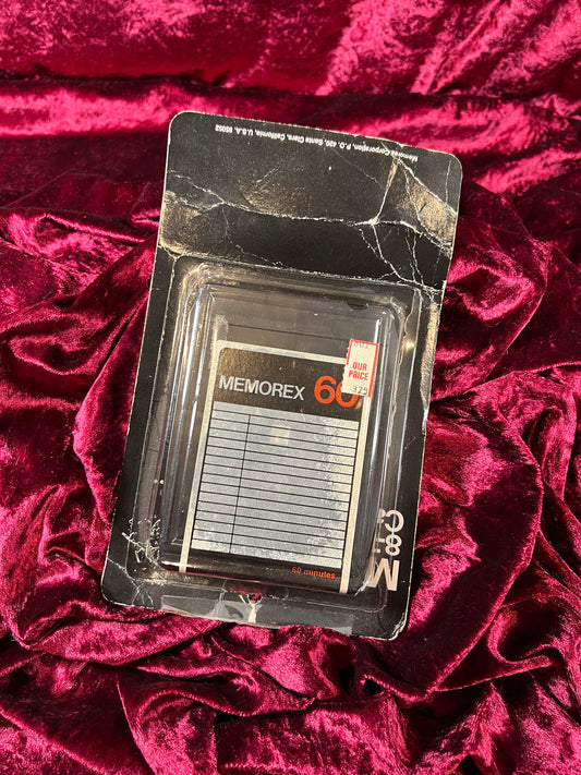 8-Track Tape - Blank - Memorex 60 - New Old Stock