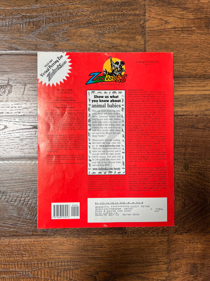 Vintage Ephemera - Magazine - Zoobooks - Animal Babies - August 2001