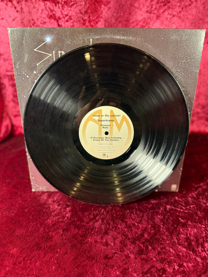 Vintage 12" Vinyl Record - Supertramp - Crime of the Century - A&M Records - 1974