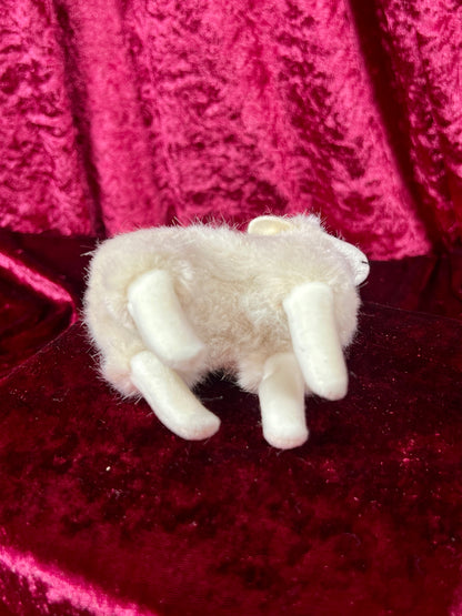 Vintage Collectibles - Miniature Stuffed Toy - Flori the Sheep - 1518/11 - Steiff - Germany
