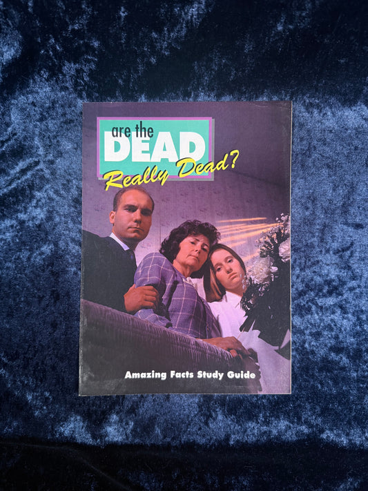 Vintage Amazing Facts Study Guide Booklet - Are the Dead Really Dead? - Early Edition