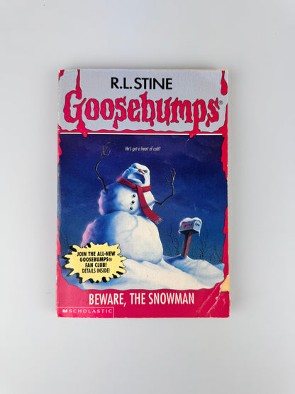 Original 1990s Goosebumps Book - R.L. Stine