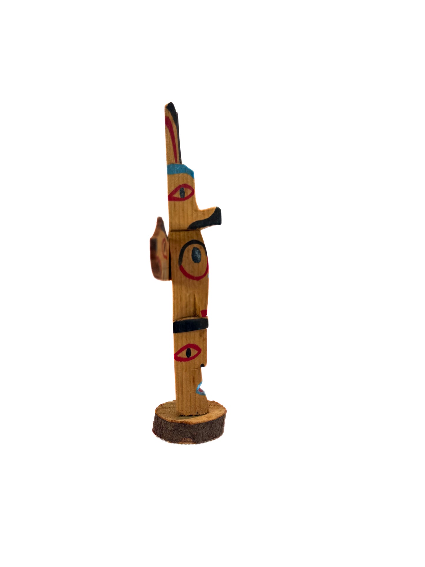 Vintage Totem - Thunderbird - "British Columbia West Coast Indians" - 4.75" Tall