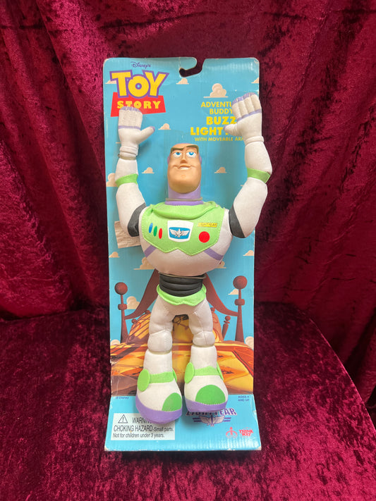 Vintage Collectibles - Adventure Buddy Buzz Lightyear - Disney / Thinkway Toys - 11 1/2”