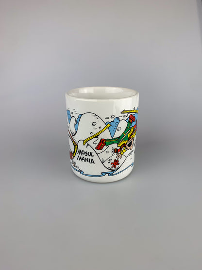 Vintage Thought Factory Coffee Mug - Gary Patterson's Mogul Mania - Made In Japan