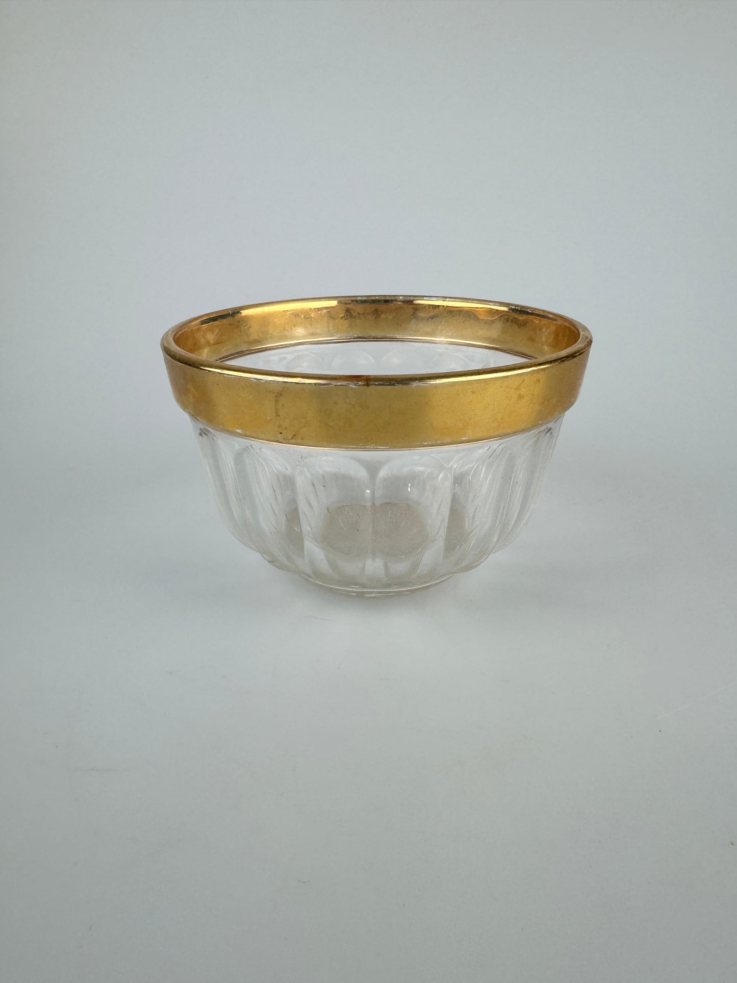 Vintage Mikasa Cambria Gold Small Fruit Dessert Bowl