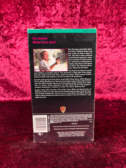 VHS - Sudden Impact - 1983