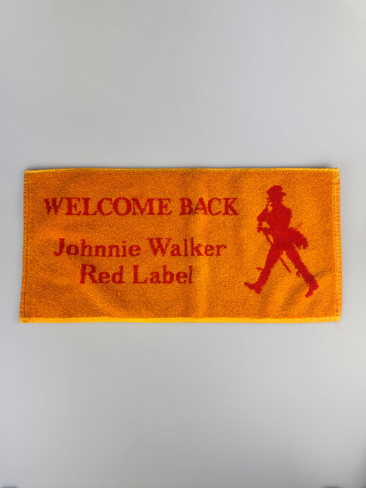 Vintage Johnnie Walker Red Label Bar Towel