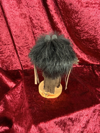 Vintage Kachina Doll - 5" Tall Bear Spirit