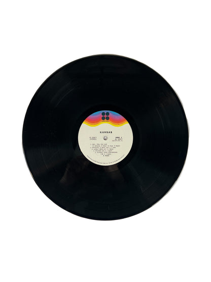 Vintage 12" Vinyl Record - Kansas - Self Titled - Kirshner Records - 1974