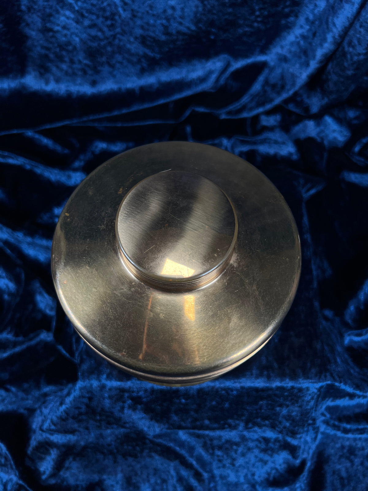Vintage Rumidor Copper Tobacco Humidor - 1930s Adjustable Humidifier Canister