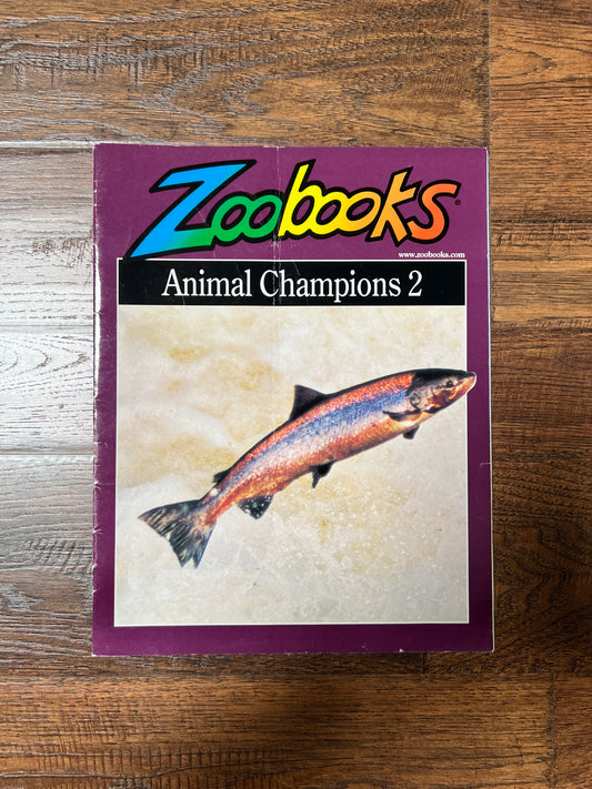 Vintage Ephemera - Magazine - Zoobooks - Animal Champions 2 - December 1999