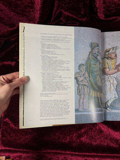 Vintage Hardcover Book – Splendors Of The Past Lost Cities of the Ancient World 1981
