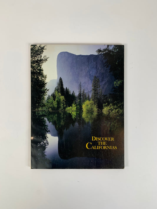 Vintage Ephemera - Discover The Californias - 1988 Travel Magazine