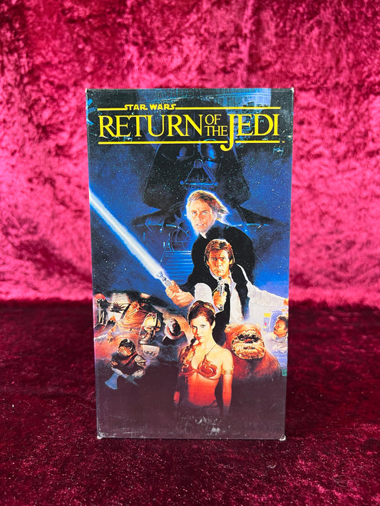 VHS - Star Wars: Return Of The Jedi - CBS Fox Video - 1983
