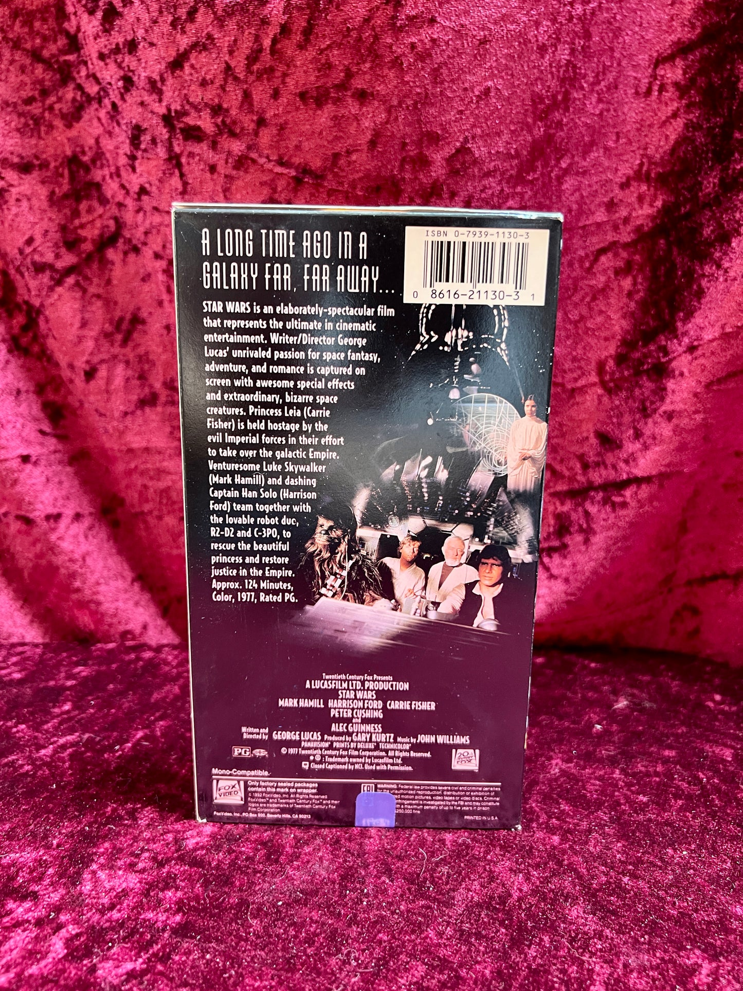 VHS - Star Wars Trilogy Box Set - 1983