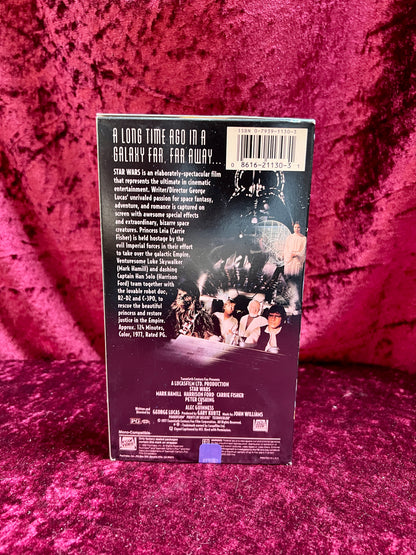 VHS - Star Wars Trilogy Box Set - 1983