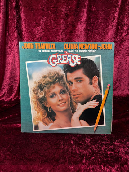 Vintage 12" Vinyl Record - Grease Original Motion Picture Soundtrack - Polygram Records - 1978