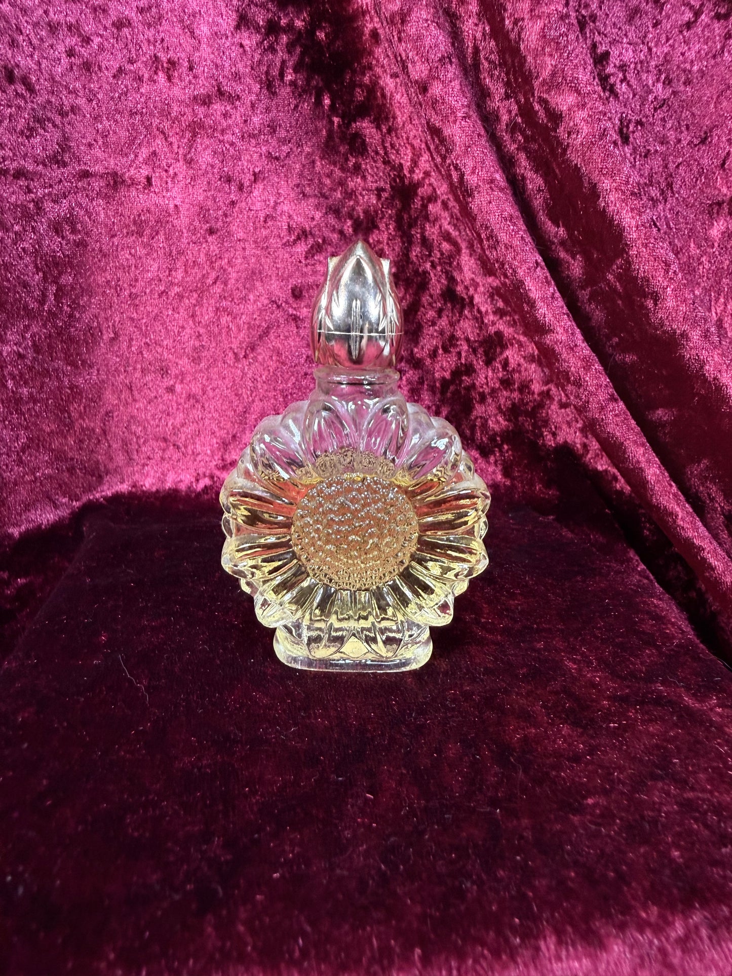 Vintage Glass Cologne Bottle – Avon Sun Blossoms Cologne