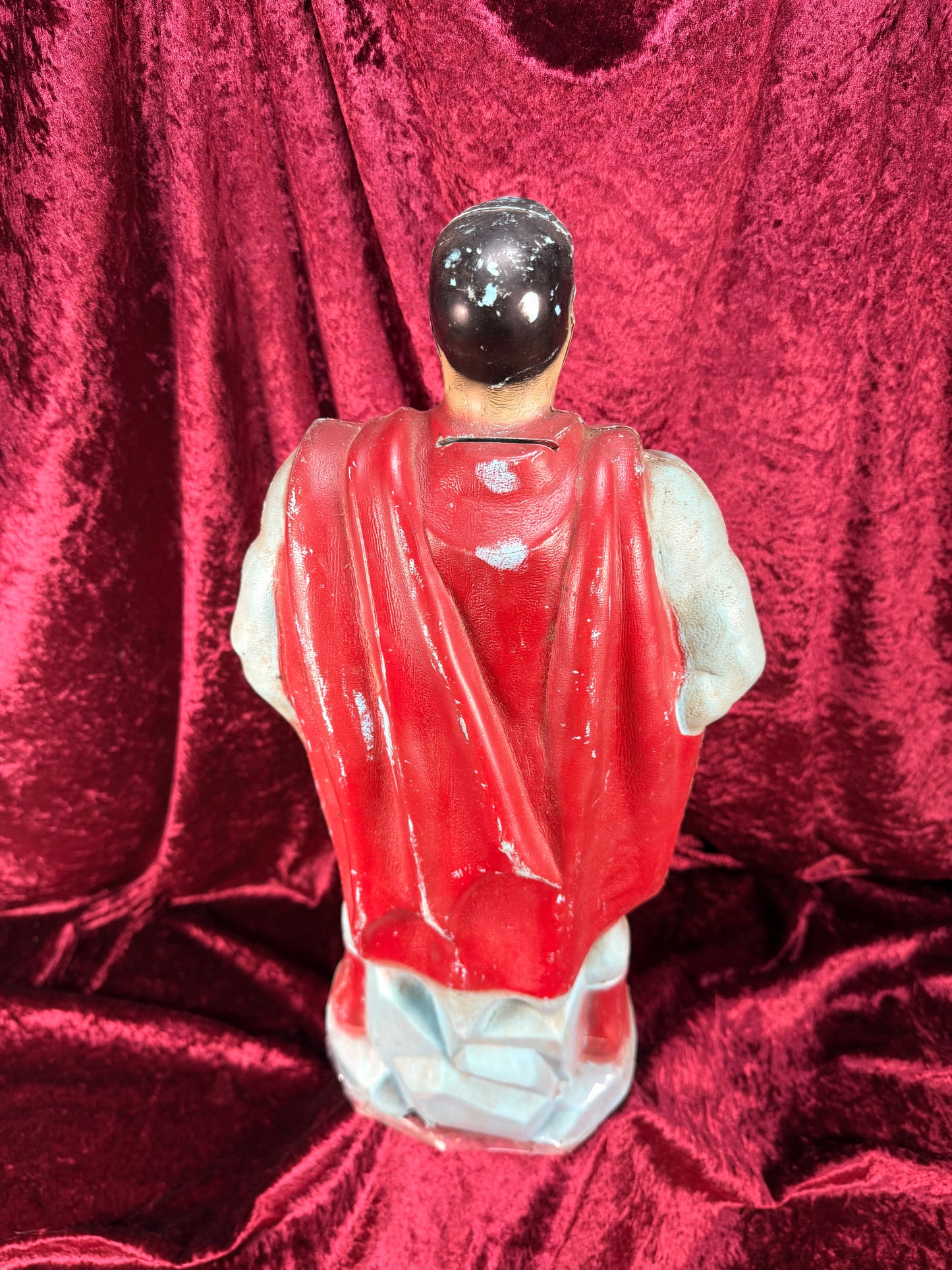 Vintage Collectibles - Superman Blow Mold Bank - Transogram - 1966