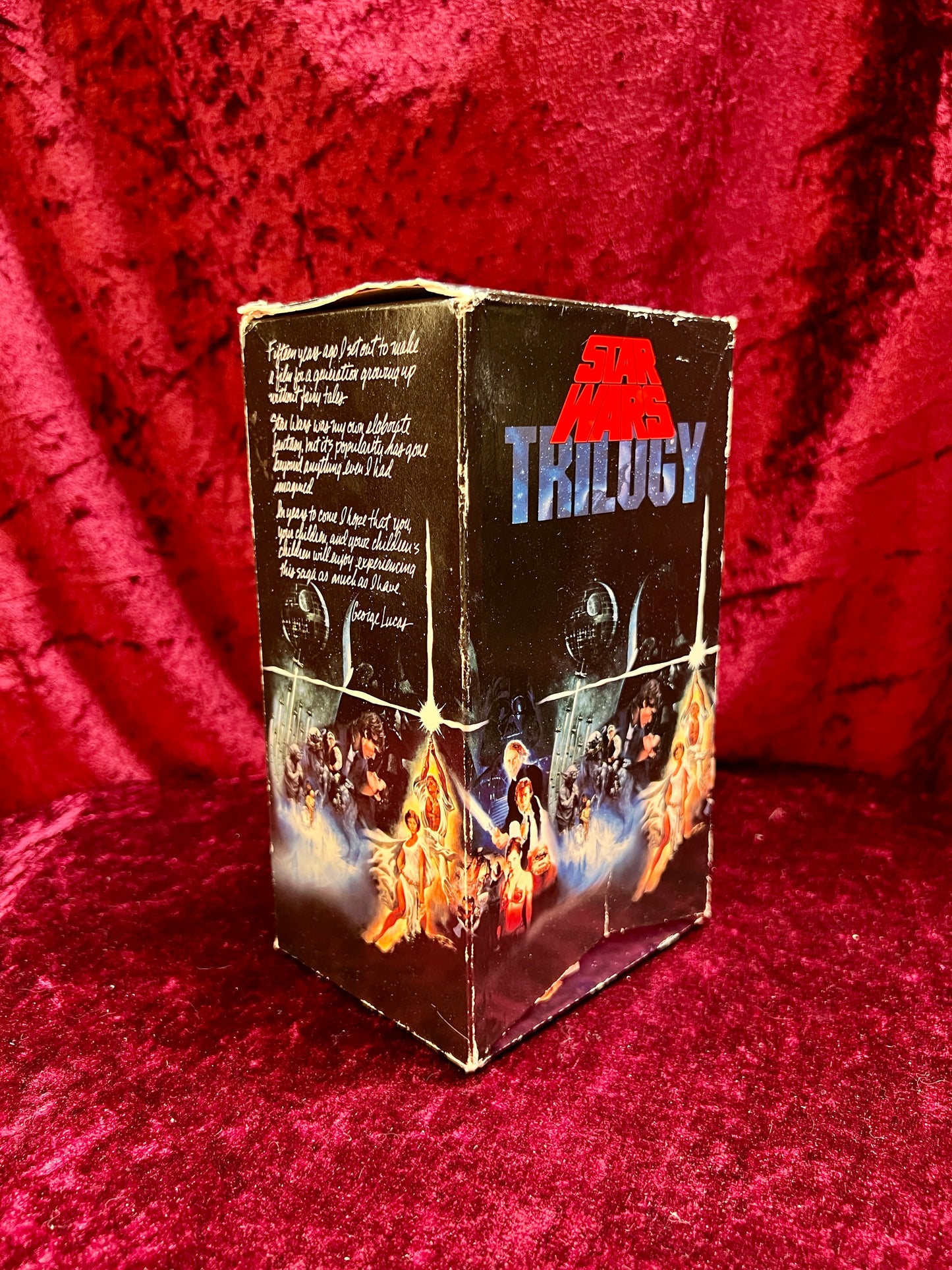 VHS - Star Wars Trilogy Box Set - 1983