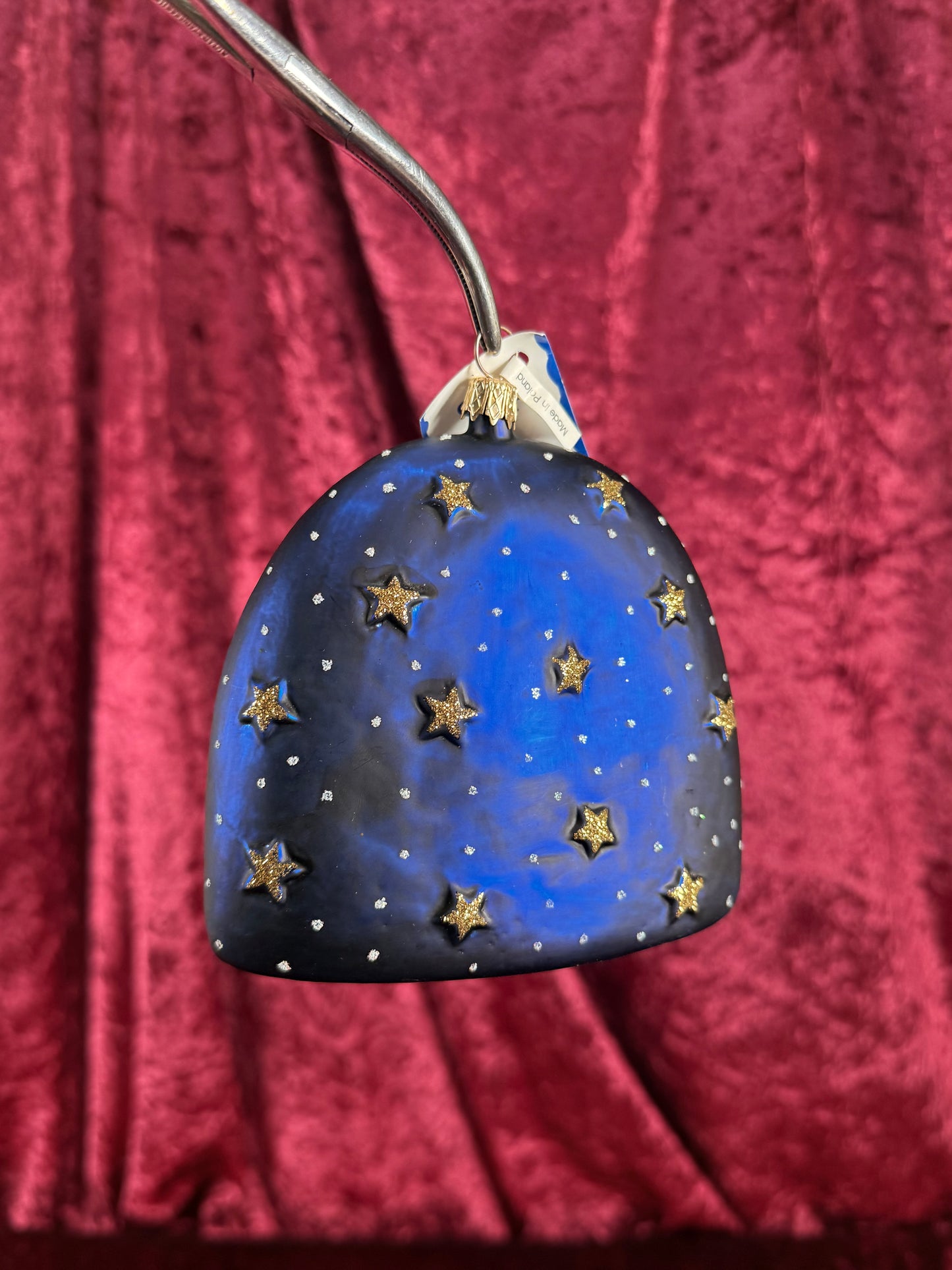 Vintage Christmas - Handblown Glass Ornament - Howling Coyotes - Chris Bubany - Poland