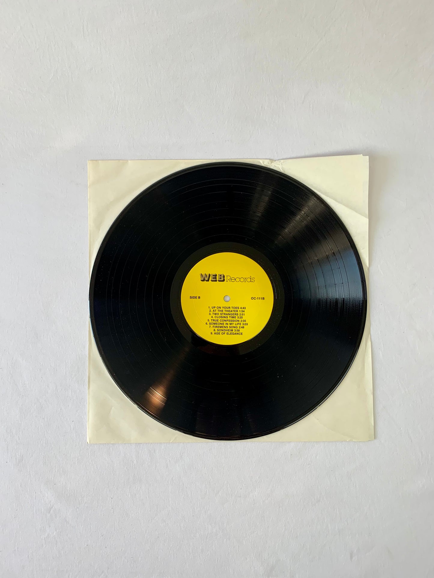 Vinyl Record - In Gay Company Soundtrack - The Original Cast Recording - 1984