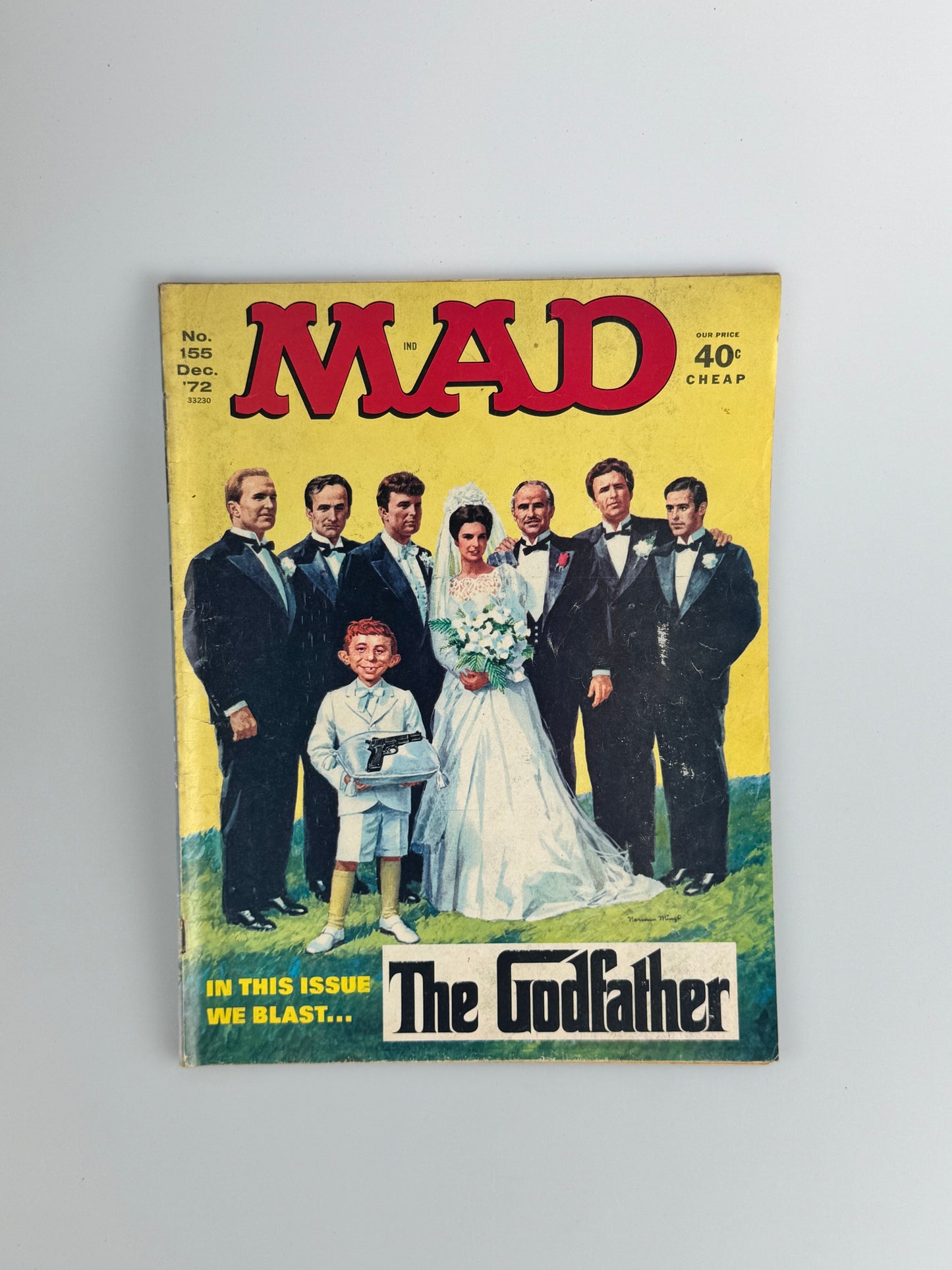 Vintage Mad Magazine - December 1972 - #155