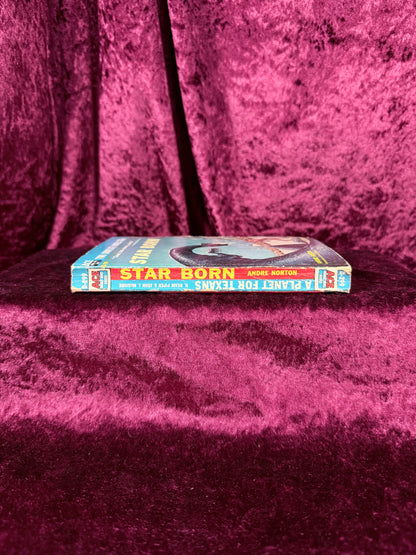 Vintage Star Born by Andre Norton Ace Double Paperback 1958 First Ace Printing D-299