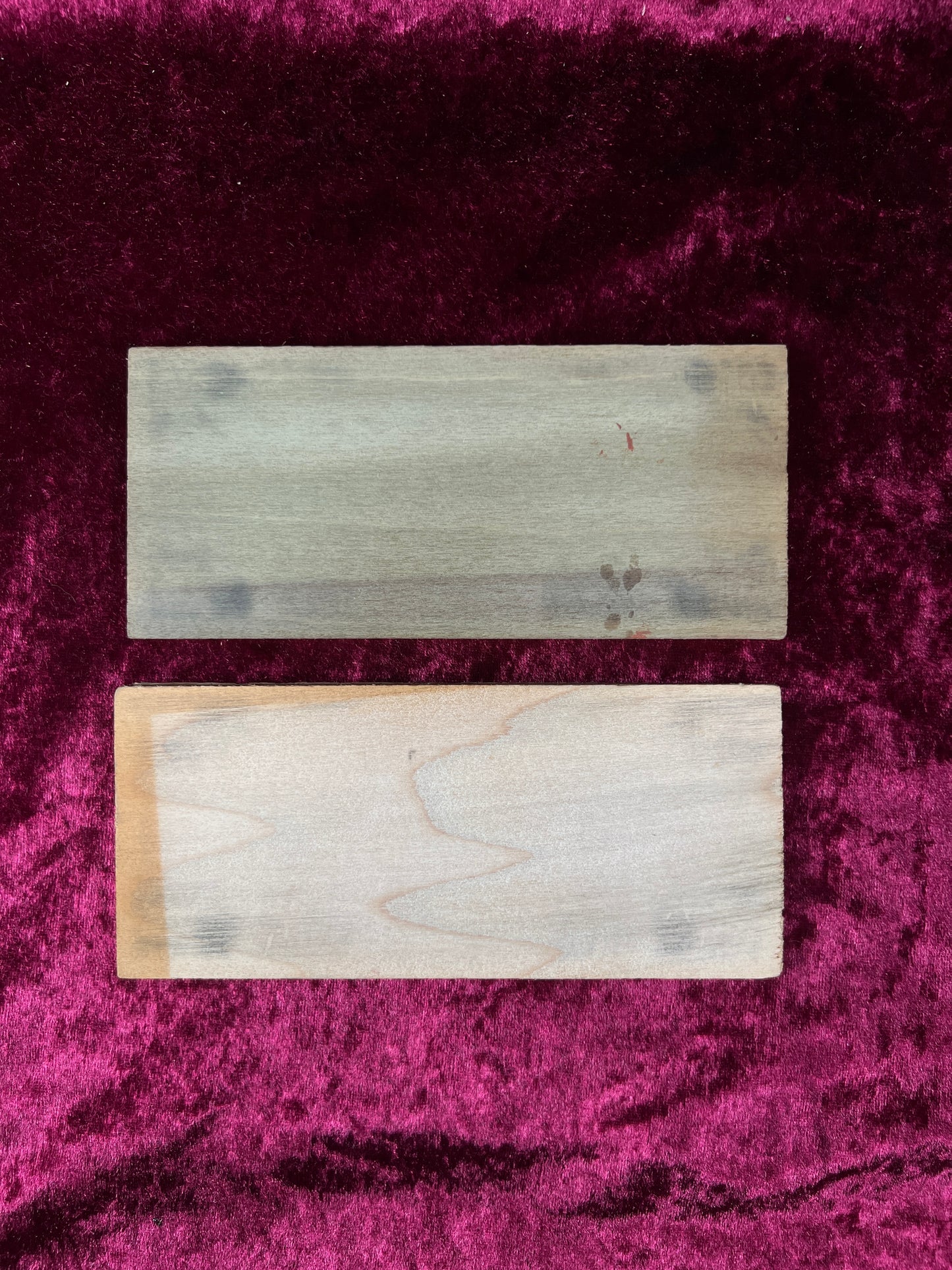 Vintage Wood Bank Currency $20 Banding Boards - Federal Reserve San Francisco Set of 10