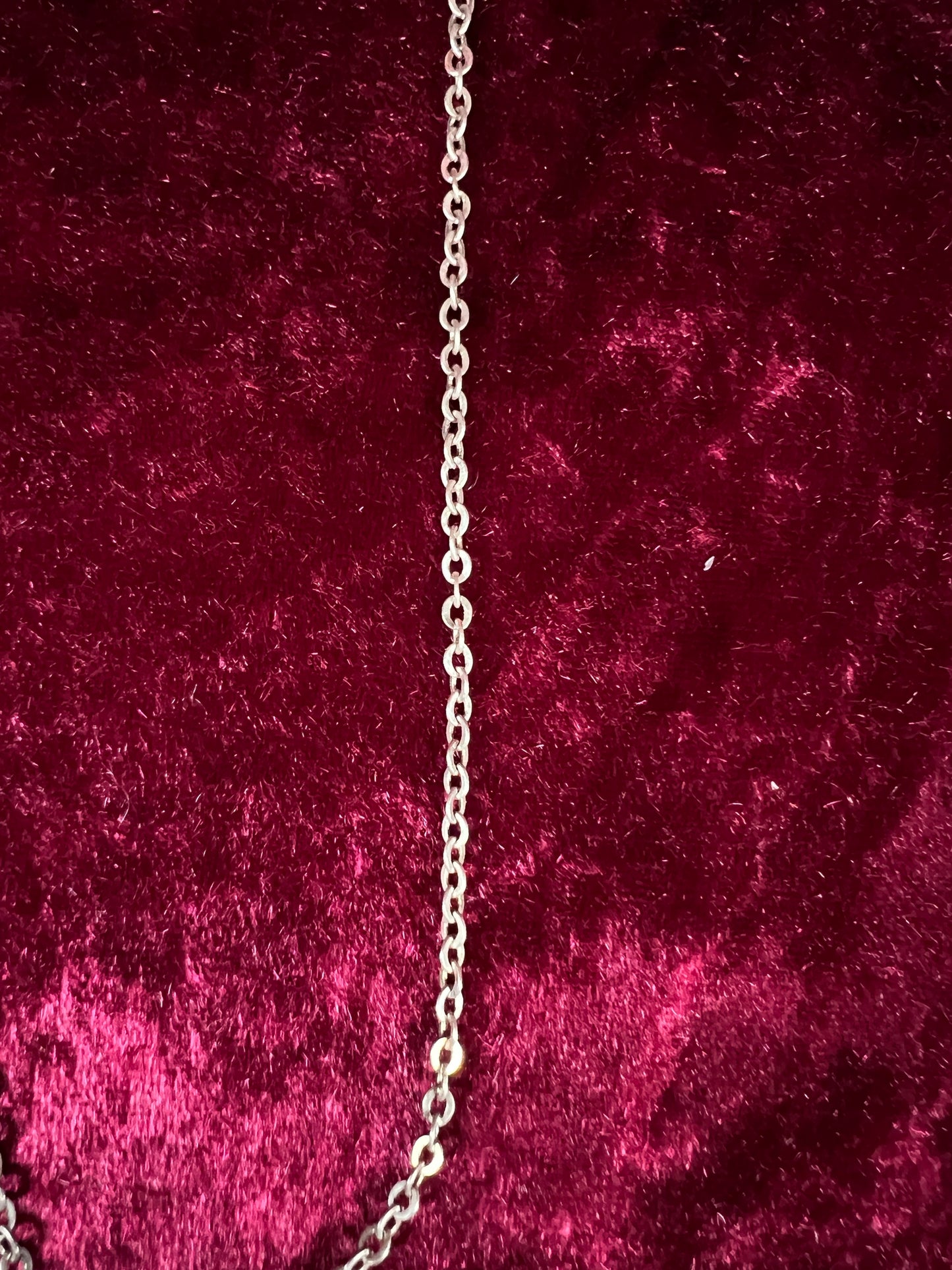 Vintage Sterling Silver Saint Christopher Necklace - Religious Medal Pendant