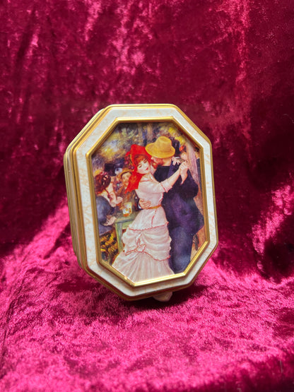 Vintage Tin - Churchill’s Fruit Bonbons - Old Master’s Collection - Dancing at Bougival - Renoir