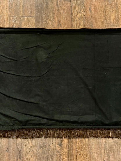 Vintage Woven Medieval Tapestry Wall Hanging - Atournament Tibor Reich Fringe Textile