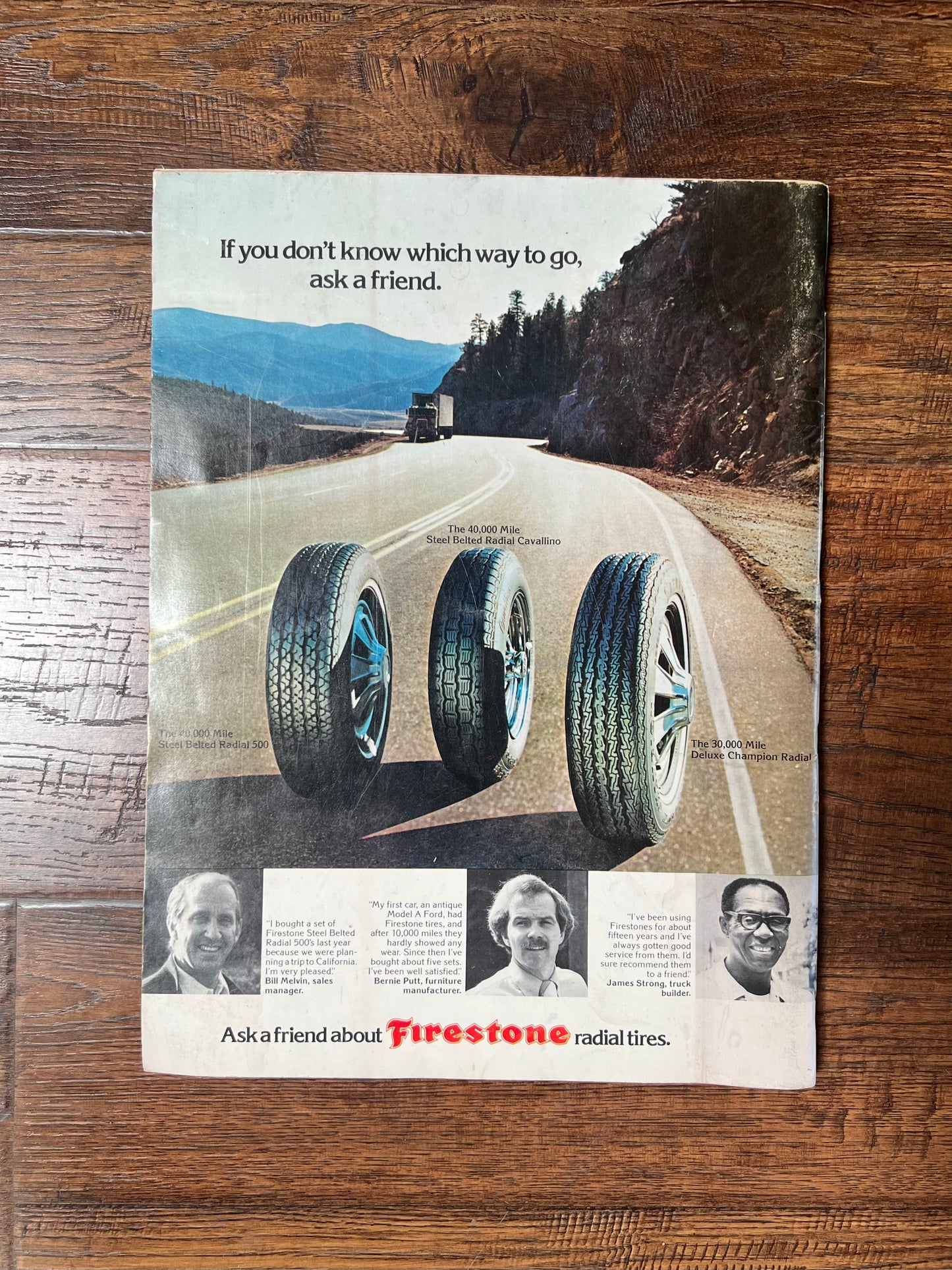 Vintage Ephemera - Firestone Road Atlas - Bicentennial / Olympic Edition - 1976