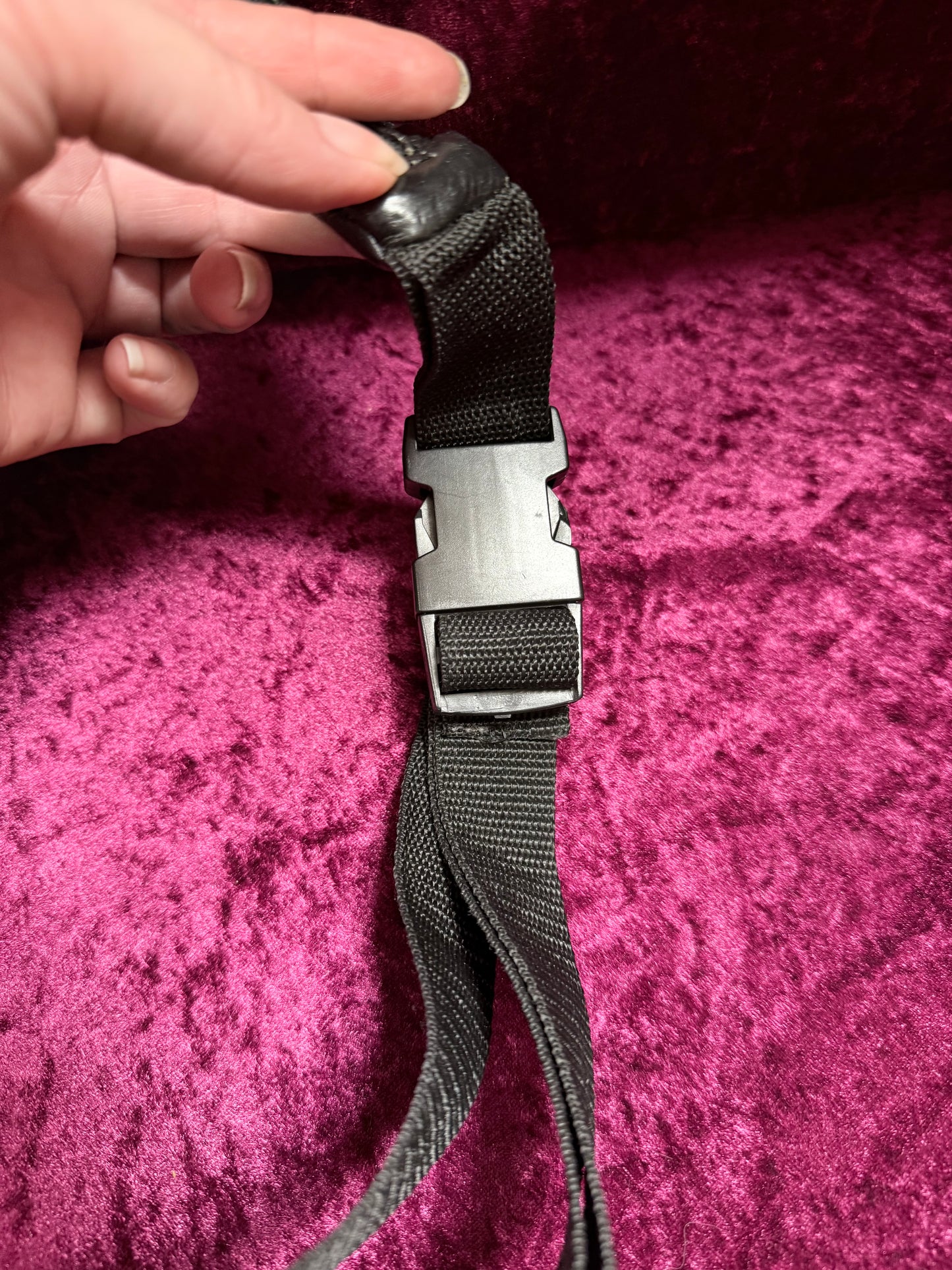 Vintage Y2K Leather Everest Waist Bag – Black Multi-Pocket Fanny Pack