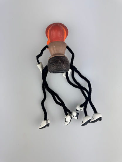 Vintage Anthropomorphic Ant Couple with Pipe Cleaner Limbs