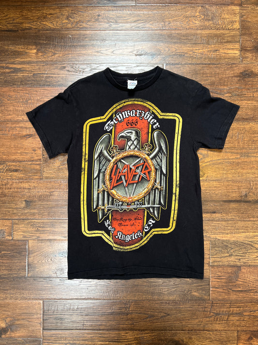 Vintage Clothing - Band T-Shirt - Slayer Double Eagle Logo - Delta Pro Weight - Small