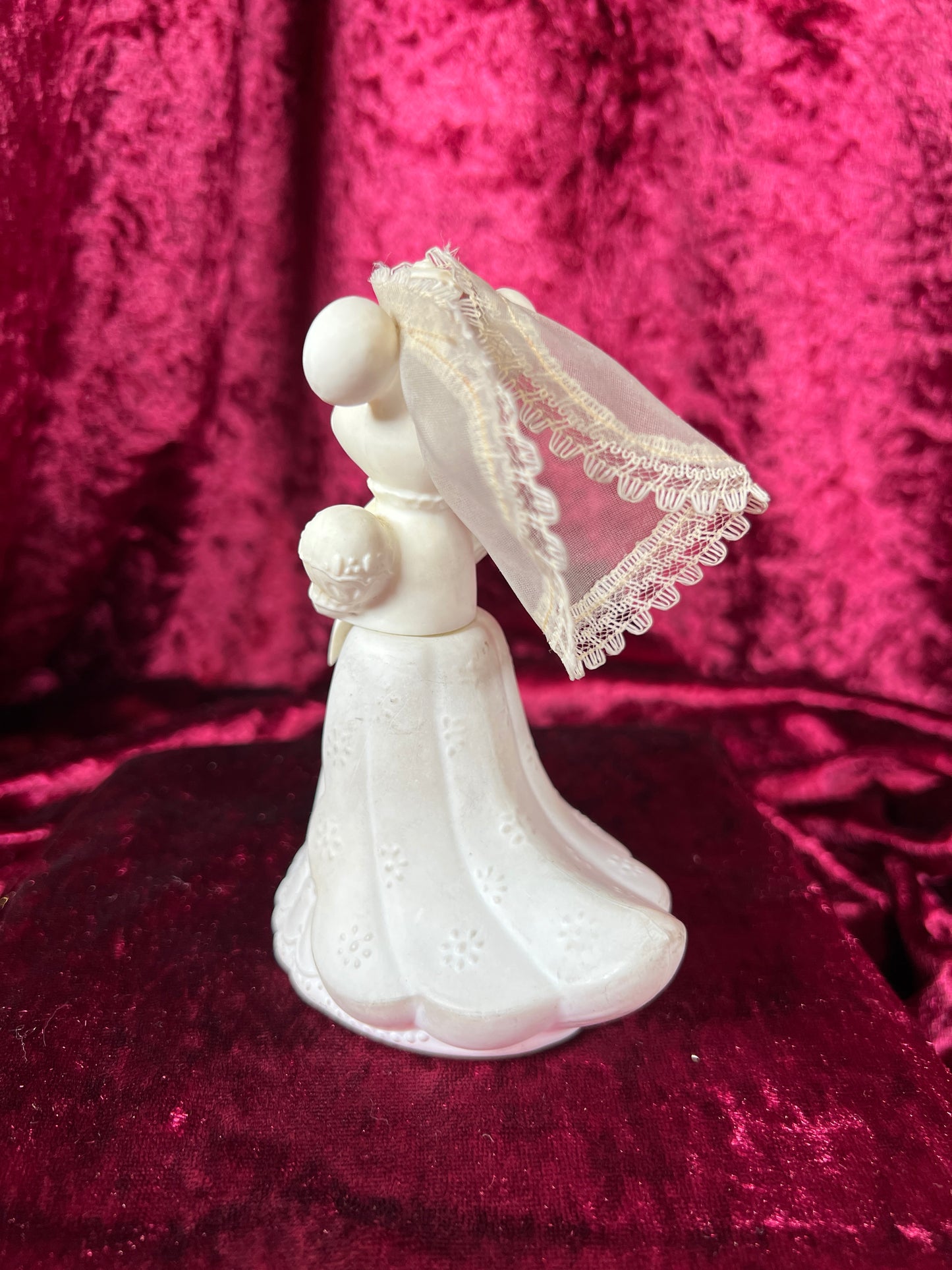 Vintage Perfume Bottle Set - Anthropomorphic Mice Bride and Groom - Avon
