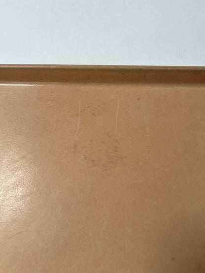 Vintage SiLite Fiberglass Cafeteria Tray - Beige Tan - 18" X 14"
