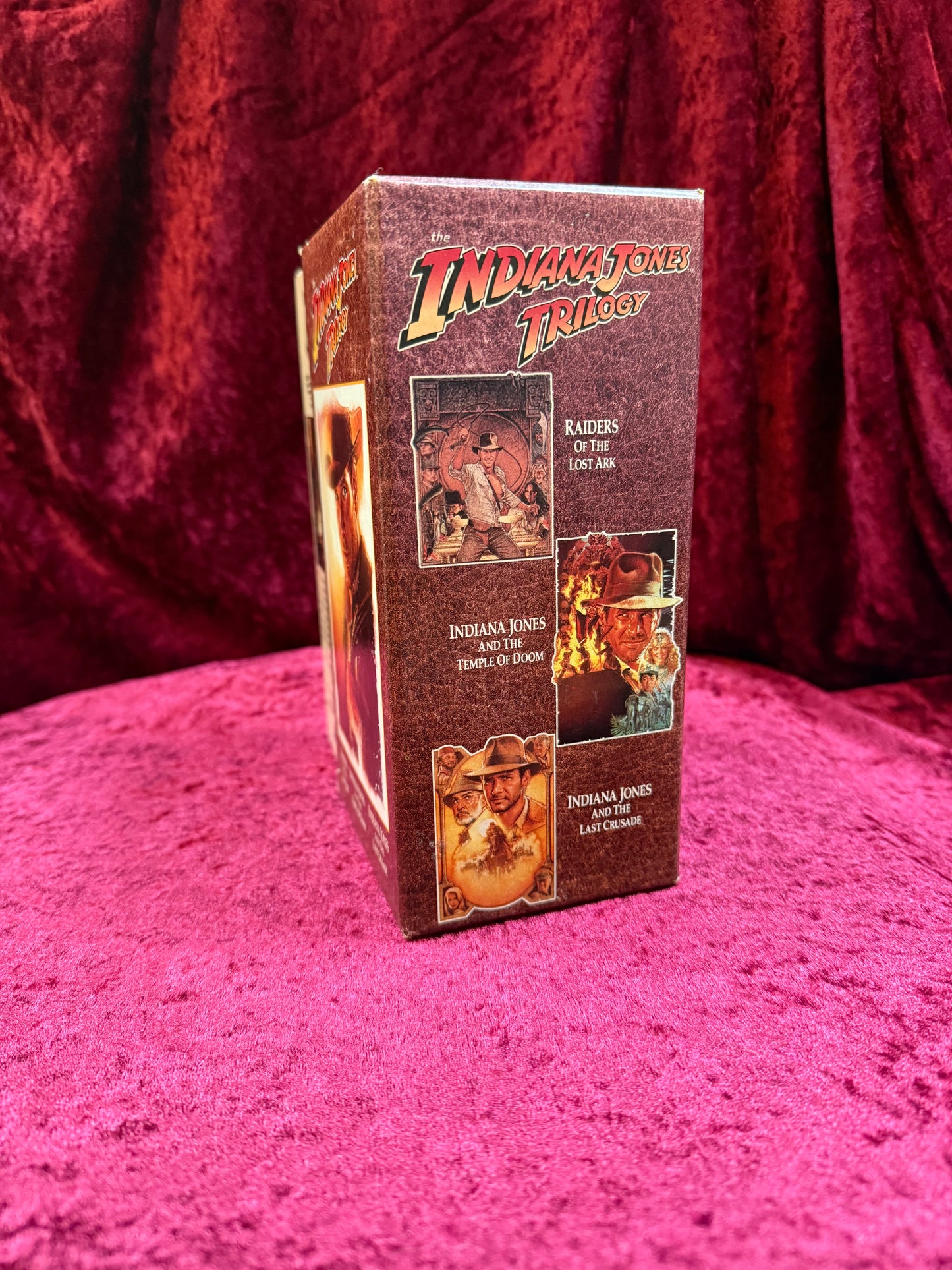 VHS - Indiana Jones Collectors Edition Box Set - 3 Movies
