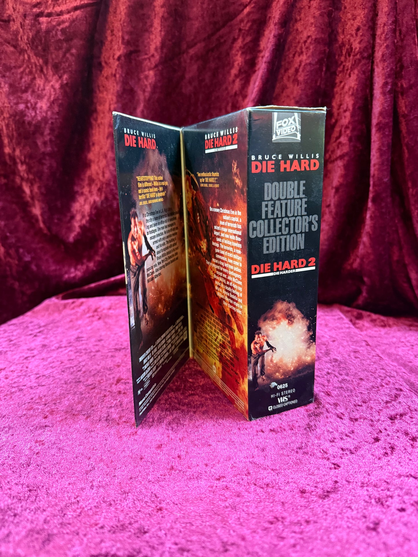 VHS - Die Hard Double Feature Collectors Edition