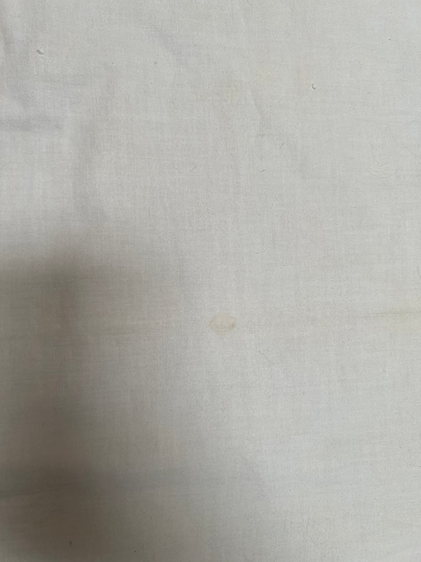 Vintage Linens - Single Embroidered Pillowcase - Blue and Pink Flower Rings