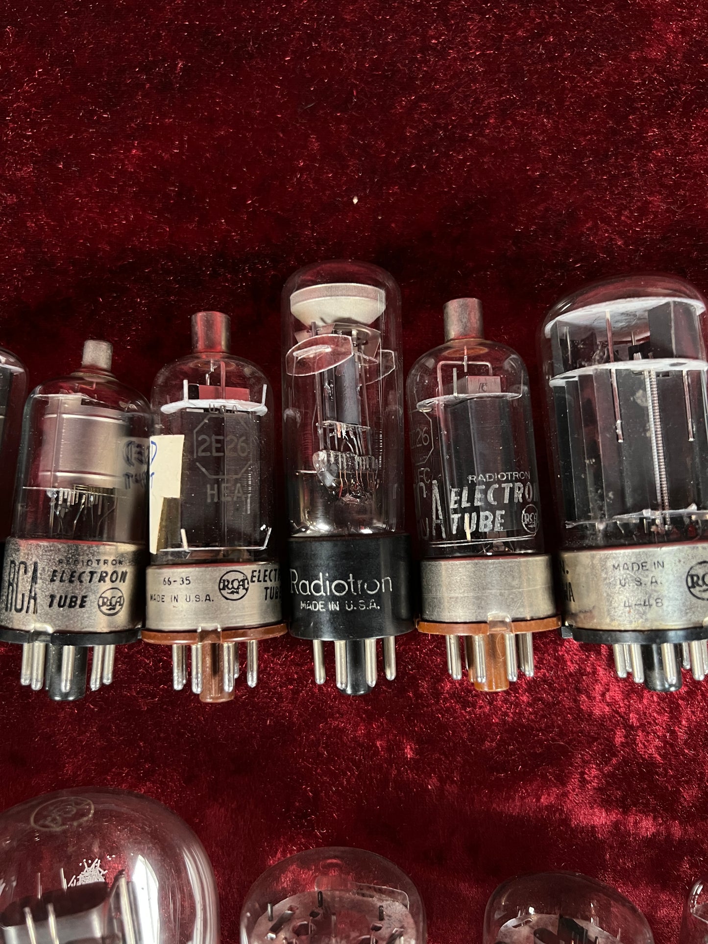 Vintage Glass Vacuum Tube Lot of 38 – RCA and Radiotron