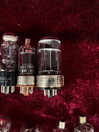 Vintage Glass Vacuum Tube Lot of 38 – RCA and Radiotron