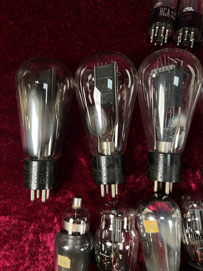 Vintage Glass Vacuum Tube Lot of 38 – RCA and Radiotron