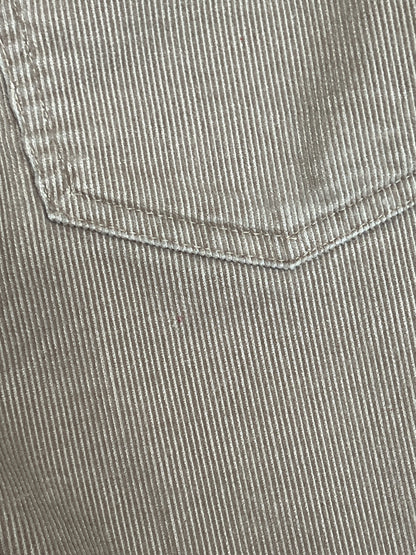 Vintage Clothing - Straight Leg Corduroy Pants - Tan - Plain Pockets By JC Penney - Large